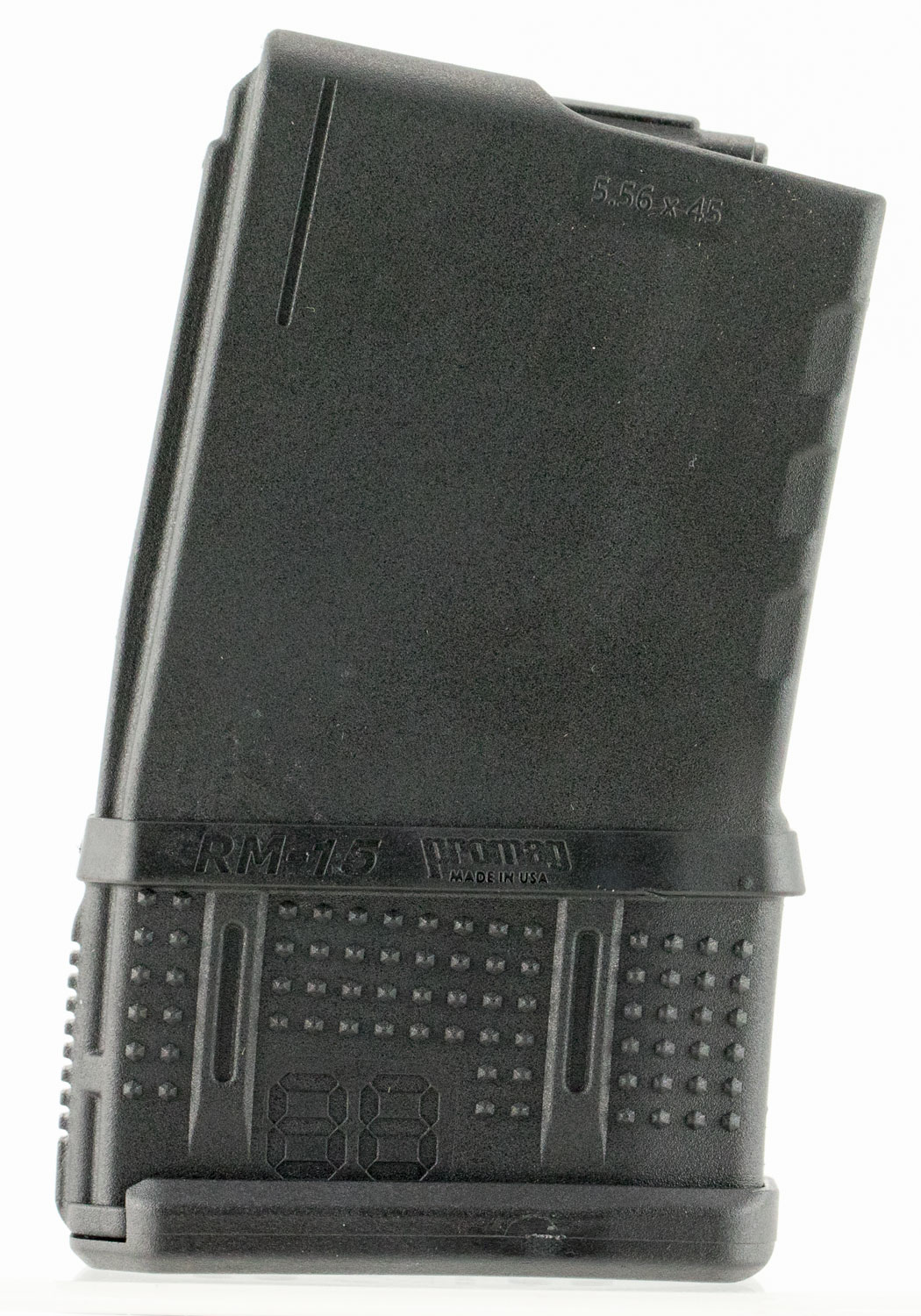 ProMag RM15 Standard 15rd Detachable w/Roller Follower 5.56x45mm Fits AR-15 Black DuPont Zytel Polymer