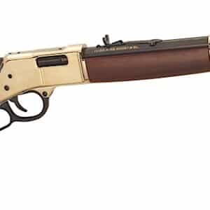 Henry H006M327 Big Boy Classic Full Size 327 Federal Mag 10+1 20" Blued Octagon Barrel, Polished Brass Receiver, American Walnut Stock Right Hand