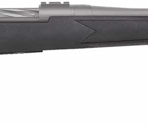 Mossberg 28006 Patriot 7mm-08 Rem 5+1 22" Stainless Cerakote Fluted Barrel, Stainless Cerakote Receiver Drilled & Tapped, Black Fixed Synthetic Stock, Right Hand