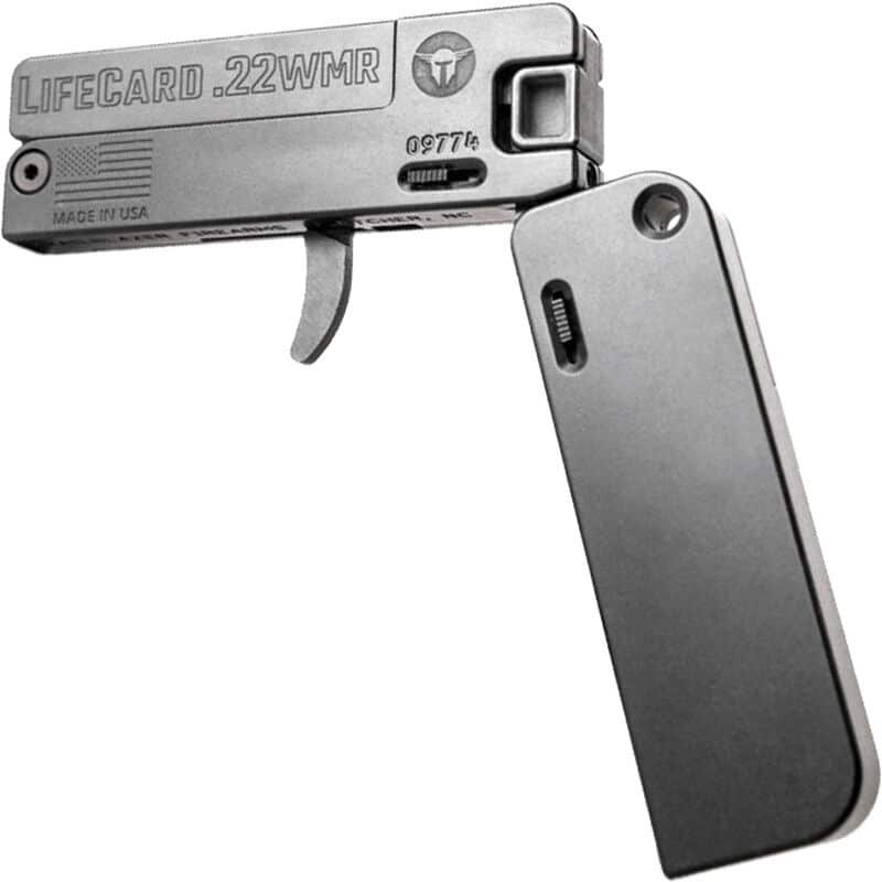 TBZR Lifecard 22WMR Aluminum Black