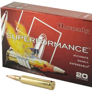 Hornady 80593 Superformance 7mmRemMag 139gr Super Shock Tip 20 Per Box/10 Case