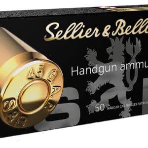 Sellier & Bellot SB45GAP Handgun 45GAP 230gr Full Metal Jacket 50 Per Box/20 Case