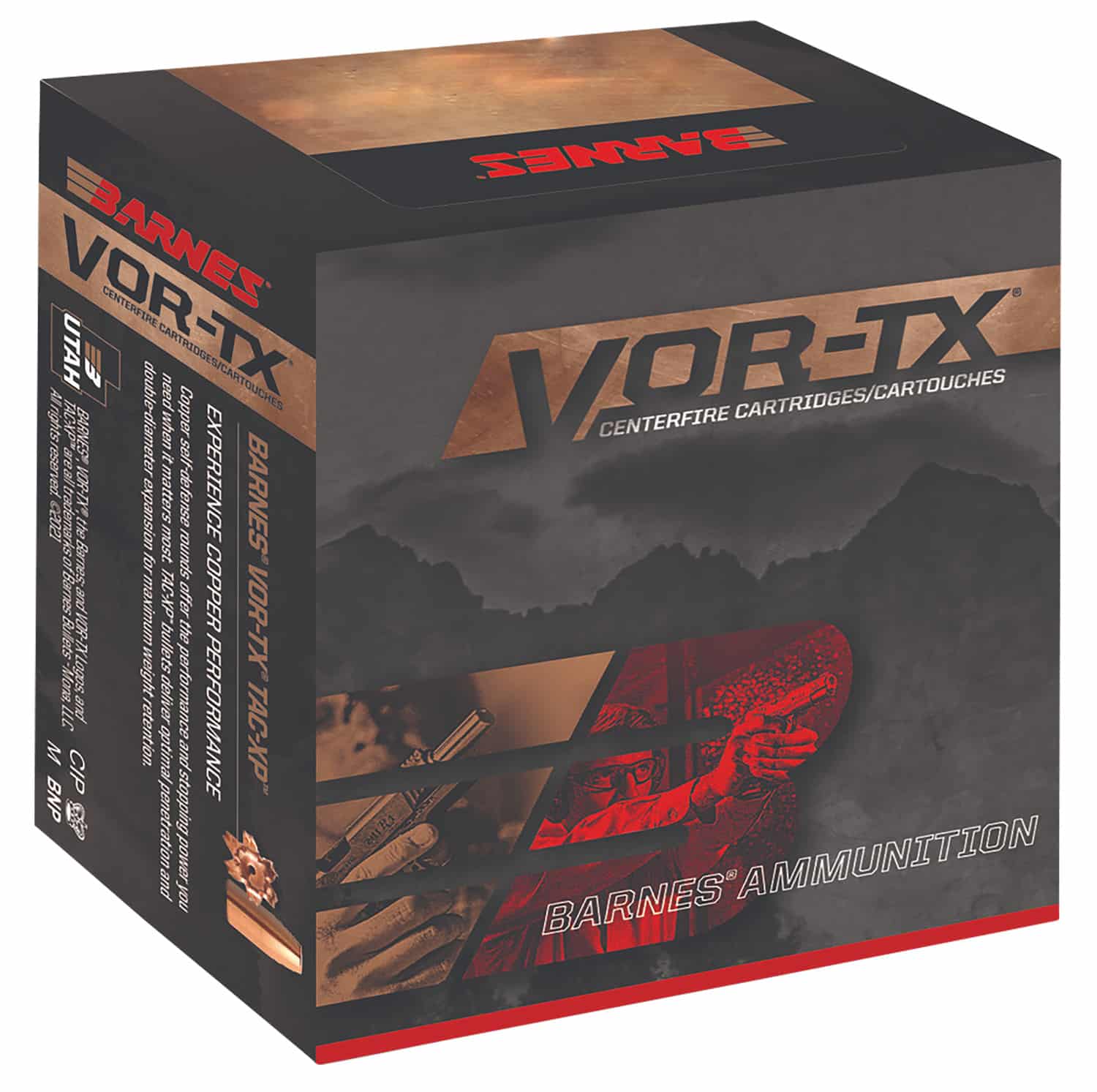 Barnes Bullets 21545 VOR-TX Handgun 44Rem Mag 225gr Barnes 20 Per Box/10 Case