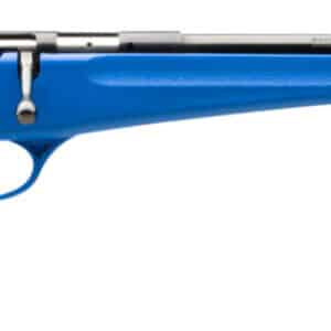 Savage Arms 13785 Rascal Youth 22 LR 1rd 16.13" Matte Black Sporter Barrel, Matte Black Carbon Steel Receiver, Blue Fixed Synthetic Stock, Right Hand