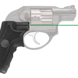 Crimson Trace 0145301 Lasergrips Fits Ruger LCR/LCRx, Green Laser Black Polymer