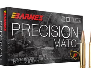 BARNES PREC MTH 5.56NATO 85GR 20/200