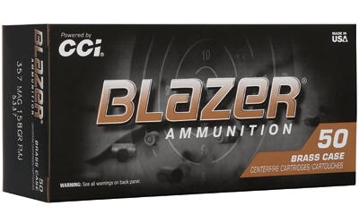 CCI BLAZER BRASS 357MAG 158GR FMJ 50 - Image 2
