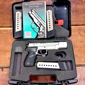 SIG SAUER P220S IN ORIGINAL BOX WITH 3 MAGAZINES
