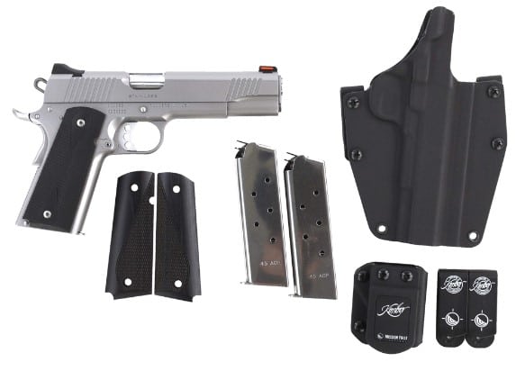 Stainless II .45 ACP 5" SS/Black 7-rd CA