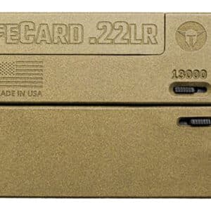 LifeCard .22LR Polymer, Burnt Bronze