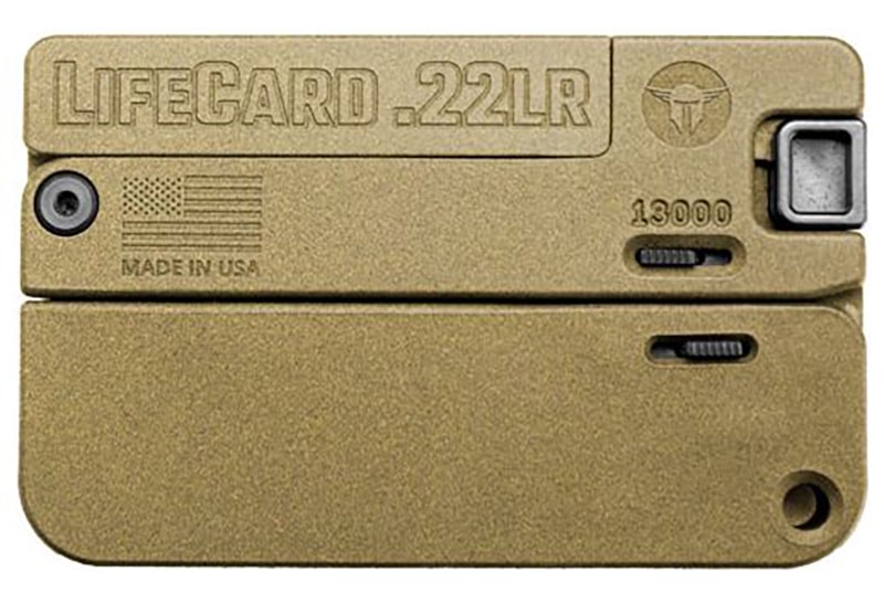 LifeCard .22LR Polymer, Burnt Bronze
