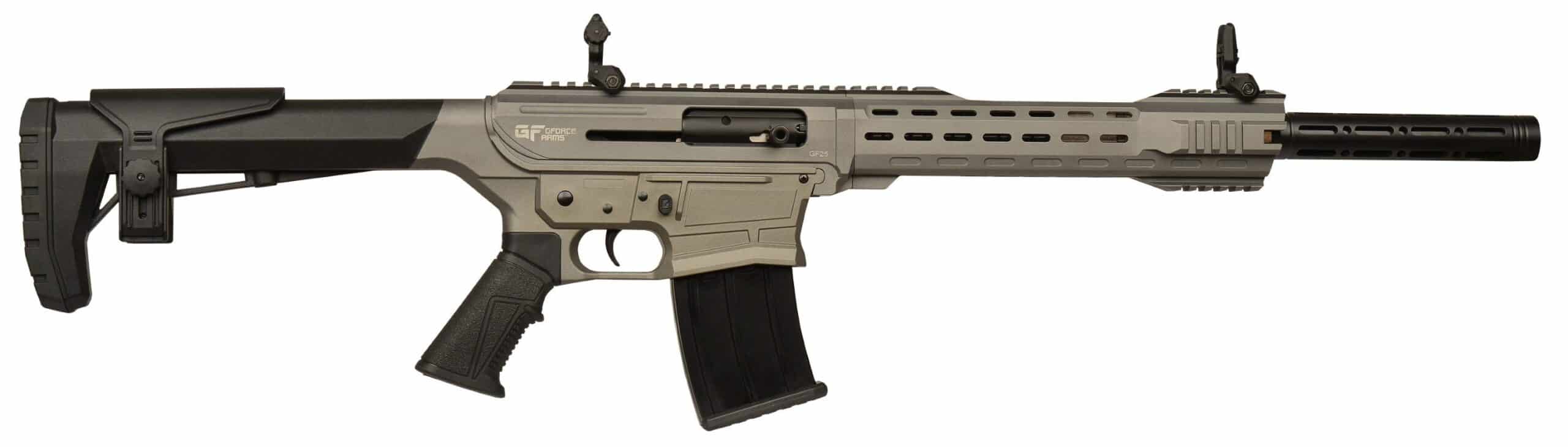 G-Force GF25 12ga 18.5" Tact Grey 5-rd