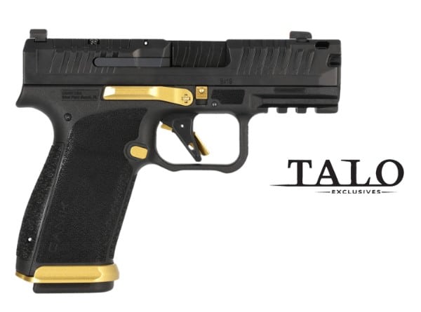 Mete MC9 Prime 9mm 3.64" Blk/Gld 17rd TALO