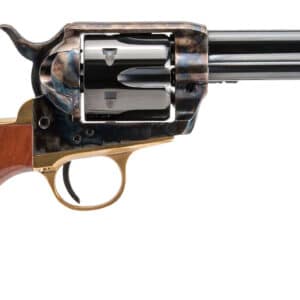 Cimarron PPP45 Pistolero 45 Colt (Long Colt) 6 Shot 4.75" Blued Steel Barrel, Blued Cylinder, Color Case Hardened Steel Frame, Walnut Grip, Exposed Hammer