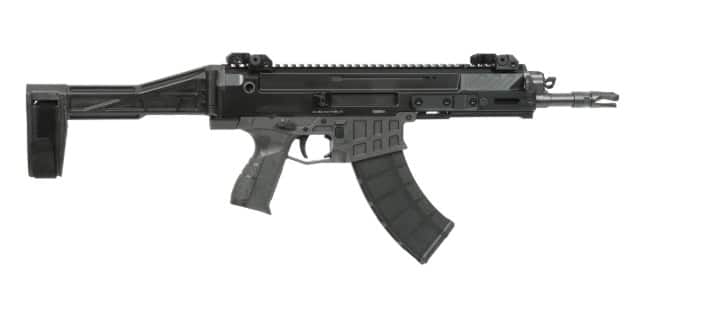 CZ Bren2 MS Pistol 7.62 9" TB SB Brce Blk 30rd