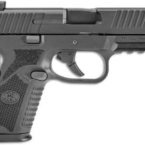 FN 66100464 509 Midsize 9mm Luger 4" Barrel 10+1, Matte Black Polymer Frame With Mounting Rail, Matte Black Stainless Steel Slide, No Manual Safety