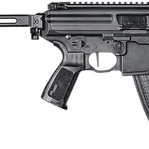 Sig Sauer PMPX4B9 MPX K 9mm Luger Caliber with 4.50" Barrel, 30+1 Capacity, Black Hard Coat Anodized Metal Finish, Folding Pivoting Contour Brace Stock & Black Polymer Grip Right Hand