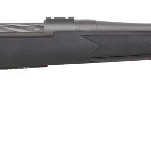 Mossberg 28069 Patriot Full Size 25-06 Rem 5+1 22" Stainless Cerakote Fluted Barrel, Drilled & Tapped Cerakote Stainless Steel Receiver, Black Fixed Synthetic Stock, Right Hand