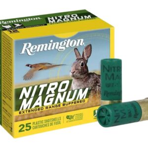 Remington Ammunition 26682 Nitro Magnum 12Gauge 3" 1 7/8oz 2Shot 25 Per Box/10 Case
