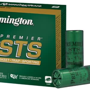 Remington Ammunition 20112 Premier STS 12 Gauge 2.75" 1 1/8 oz 8 Shot 25 Per Box/ 10 Cs