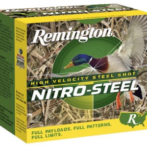 Remington Ammunition 20798 Nitro-Steel High Velocity 12Gauge 3" 1 1/4oz 2Shot 25 Per Box/10 Case