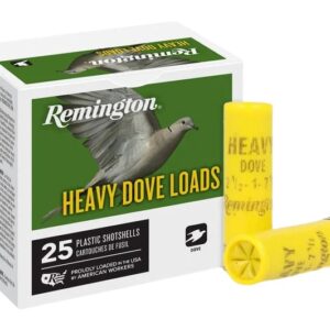 Remington Ammunition 28779 Heavy Dove Loads 20Gauge 2.75" 1oz 8Shot 25 Per Box/10 Case