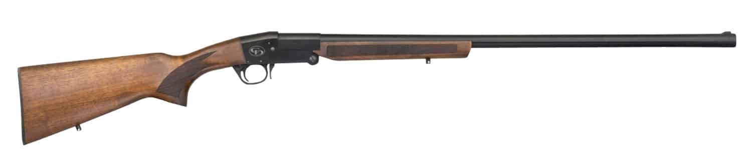 Charles Daly 930236 101 Full Size 410 Bore Break Open 3" 1rd 26" Black Steel Single Shot Barrel & Receiver, Fixed Walnut Stock, Beretta/Benelli Mobil Choke System