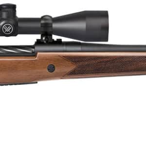 Mossberg 28124 Patriot 300 Win Mag Caliber with 3+1 Capacity, 24" Threaded/Fluted Barrel, Matte Blued Metal Finish & Walnut Stock Right Hand (Full Size) Includes Vortex Crossfire II 3-9x40mm Scope