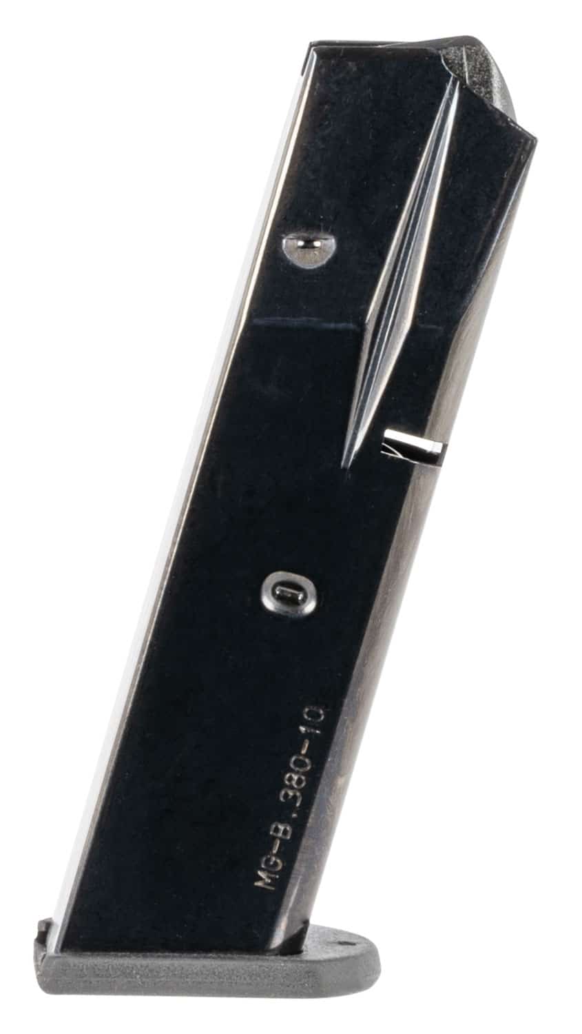 Mec-Gar MGBRBDA10B Browning 10rd 380 ACP, Fits Browning BDA Blued Carbon Steel