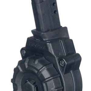 ProMag DRMA34 Standard 30rd Drum 9mm Luger Compatible w/ Glock 43 Black DuPont Zytel Polymer