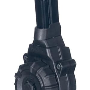 ProMag DRMA33 Standard 30rd Drum 9mm Luger Fits Sig P365/P365XL Black DuPont Zytel Polymer