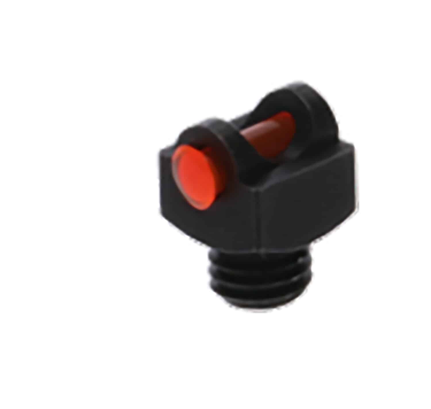 TruGlo TG954CR StarBrite Deluxe Bead Black | Red Fiber Optic Front Sight 5-40" Threads