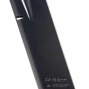 Mec-Gar MGCZ7519M CZ 19rd Extended 9mm Luger Fits CZ75B/CZ Shadow 2/CZ 75 SP-01/CZ Shadow/CZ 85B Blued w/Anti-Friction Coating Carbon Steel