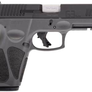 Taurus 1G3B941G15 G3 Full Size Frame 9mm Luger 15+1 4" Matte Stainless Steel Barrel, Matte Black Tenifer Cerakote Serrated Steel Slide, Gray Polymer Frame w/Picatinny Rail, Polymer Grip, Right Hand