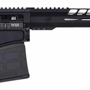 Diamondback DB1032C001 DB10 308 Win 18" 20+1 Black Adjustable Magpul CTR Stock Black Magpul MOE K2 Grip with Black Gold Lower 15" M-Lok