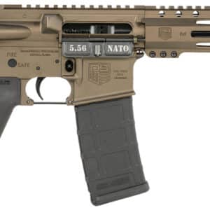 Diamondback DB1915K071 DB15 5.56x45mm NATO 30+1 10" Black Nitride Threaded Barrel, M-LOK Handguard, Midnight Bronze Aluminum Picatinny Rail Receiver, Black Buffer Tube, Black Magpul Grip, Right Hand
