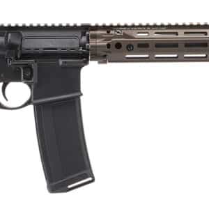 Daniel Defense 0219103270047 DD4 RIII 5.56x45mm NATO 16" 30+1, Black Rec/Furniture, OEM Stock & Grip, 12.50" FDE M-Lok Handgaurd, Ambi Controls