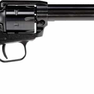 Heritage Mfg RR22B6-BBK Rough Rider 22 LR 6 Shot 6.50" Black Oxide Alloy Steel Barrel, Black Alloy Steel Frame, Black Oxide Cylinder, Black Laminate Wood Grip, Exposed Hammer