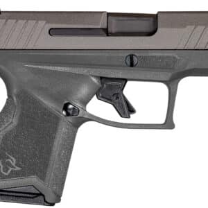 Taurus 1-GX4M93CG GX4 Micro-Compact 9mm Luger Caliber with 3.06" Barrel, 11+1 Capacity, Gray Finish Frame, Serrated Tungsten Gray Cerakote Steel Slide & Interchangeable Backstrap Grip Includes 2 Mags