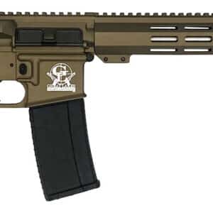 Great Lakes Firearms GL15223SSBRZ AR-15 223 Wylde 30+1 16" Stainless Barrel, Bronze Cerakote Receiver, Full Picatinny Rail, Black Collapsible Stock, Polymer Grip