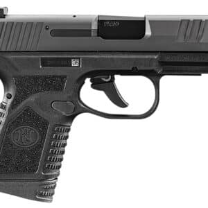 FN 66101408 Reflex Micro-Compact Frame 9mm Luger 15+1/11+1, 3.30" Black Target Crown Steel Barrel, Black PVD Serrated Steel Slide & Polymer Frame w/Picatinny Rail, Ambidextrous