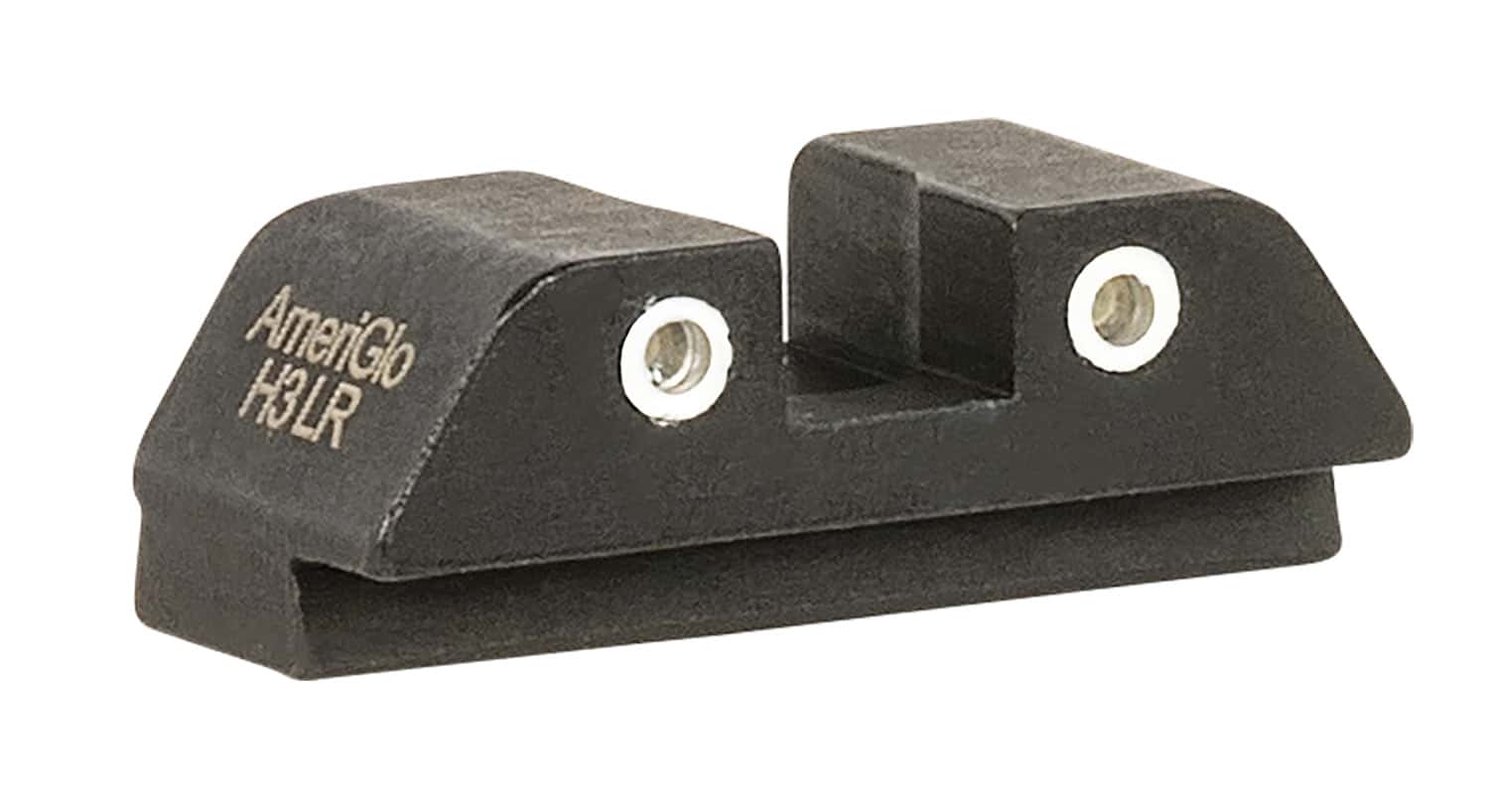 AmeriGlo GL8113R Tritium Rear Sight for Glock Green Tritium White Outline Rear Sight