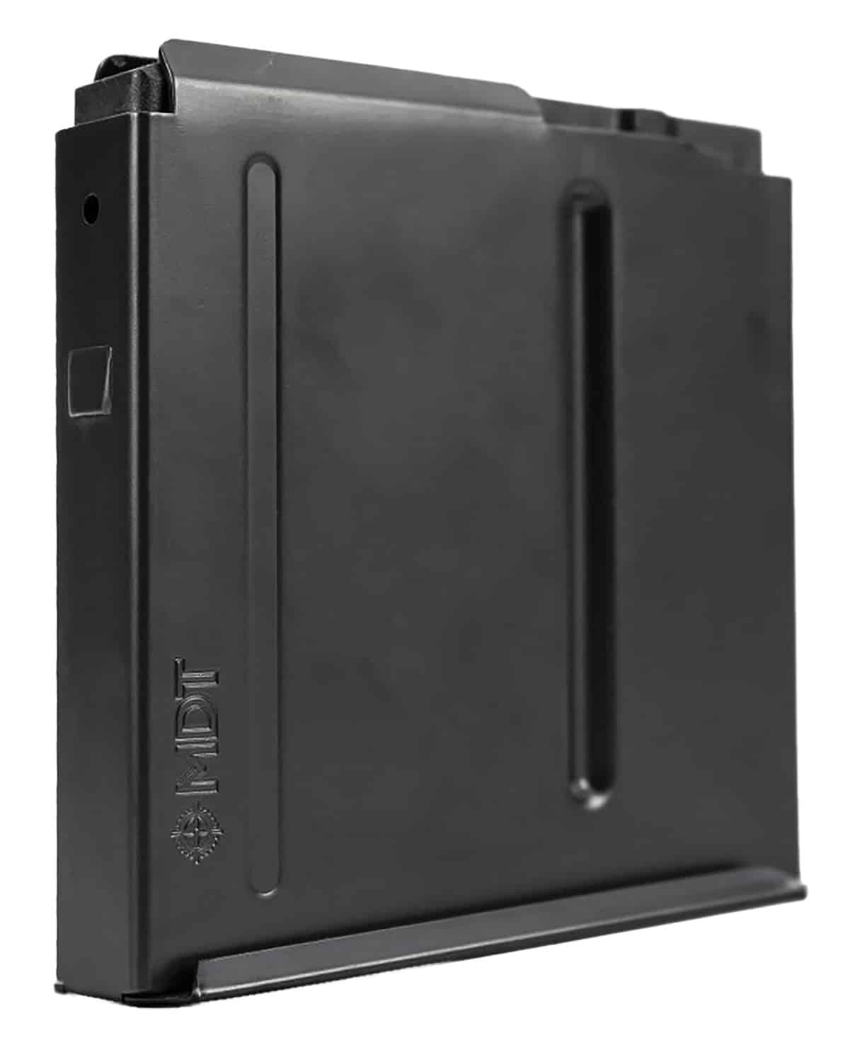 Mdt Sporting Goods Inc 105123BLK AICS Magazine 5rd Extended 300 PRC Long Action Magnum (CIP 3.80" L) Black Steel