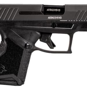 Taurus 1GX4M93GR GX4 Micro-Compact 9mm Luger 11+1/13+1 3.06" Black Steel Barrel/Gray Serrated Slide/ Gray Stainless Steel Frame/ Black Polymer w/Interchangeable Backstrap Grips Right Hand
