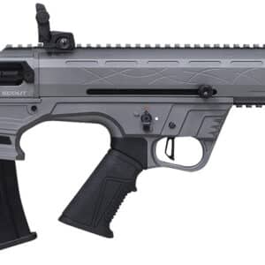 Citadel FRPS1218TG Pup Scout 12 Gauge Semi-Auto 3" 5+1 18.50" Gray Steel Barrel, Picatinny Rail Aluminum Receiver, Picatinny Handguards, Gray Adj Cheek Riser Synthetic Stock, Black Polymer Grip