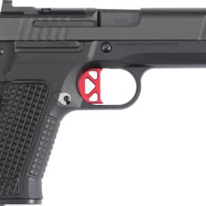 Dan Wesson 92104 DWX Compact Frame 9mm Luger 15+1 4" Black Match Grade Barrel, Black DLC Serrated Slide, Black Aluminum Frame w/Beavertail, Black Aluminum Grip