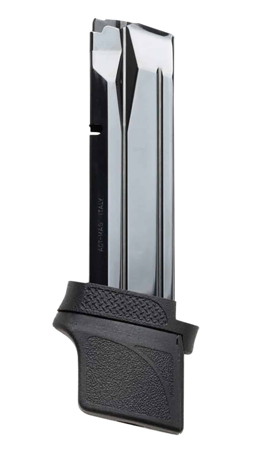 Xtech Tacitcal XTT140FPCEXTMAG 22rd 9mm Fits FPC & M&P9 Compact Black Stainless Steel
