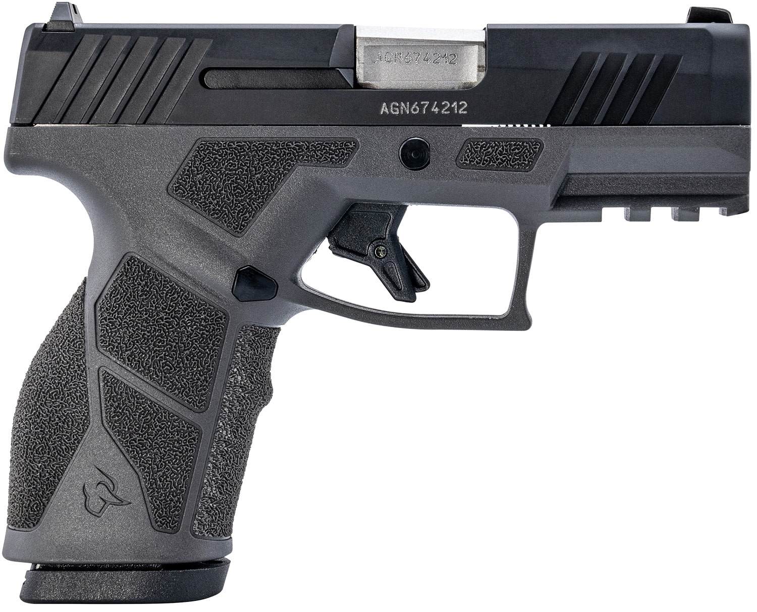 Taurus 1-GX2931G GX2 9mm Luger 13+1 3.37" Matte Stainless Steel Barrel, Matte Black Serrated Stainless Steel Slide, Gray Polymer Frame w/Picatinny Rail, Polymer Grip