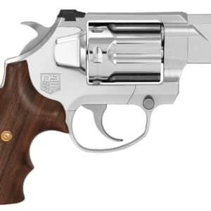 Diamondback DB075AS701 SDR Sports South Exclusive Small 357 Mag/38 Special +P 6 Shot 2" Polished Stainless Steel Barrel & Frame, Stainless Steel Cylinder, Hogue Wood Grip, Exposed Hammer