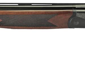 Iver Johnson Arms IJ60012 IJ600 12 Gauge Break Open 3" 2rd 28" Over/Under Vent Rib Barrel, Matte Black Chromed w/Engraving Steel Receiver, Fixed Walnut Checkered Wood Stock & Forend